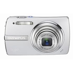 Olympus Stylus 840 8.0MP Digital Camera with 5x Optical Dual Image Stabilized Zoom (Silver)