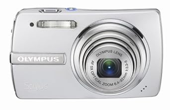 Olympus Stylus 840 8.0MP Digital Camera with 5x Optical Dual Image Stabilized Zoom (Silver)
