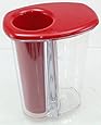 KitchenAid 12-Cup Standard Mouth Food Processor, Double Feed Tube Pusher, Empire Red