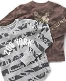 Zoo York Boys Allover Printed Thermal Tee