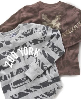 Zoo York Boys Allover Printed Thermal Tee