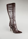 Gathered Side Pointed Toe Boot