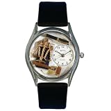 Whimsical Watches Women's S0620002 Lawyer Black Leather Watch