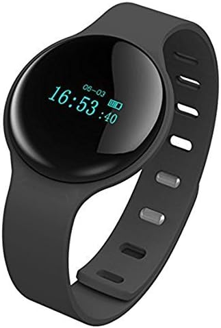 Trender® Samrt H8 Bluetooth Wrist Watch OLED Display For IOS 7.0 Android 4.3 & Above Bracelet Sport Sleep Wristband Health Fitness Tracker-Black]