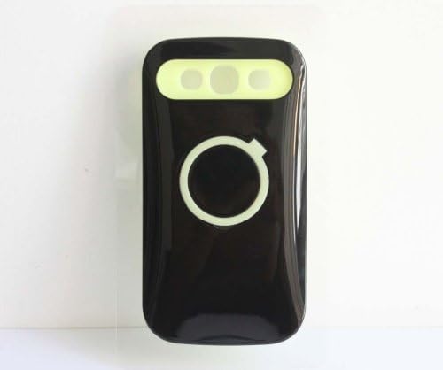 Samsung Galaxy S3 I9300 Skin Shock-absorbing Case with Stand(vivid Two Tone,pastel Night Glow in the Dark)pc Silicone Back Case Cover Ring Stand for Samsung Galaxy S3 I9300-black
