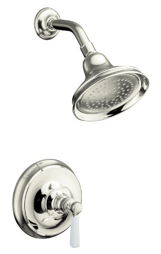 KOHLER K-T10583-4-SN Bancroft Rite-Temp Pressure-Balancing Shower Faucet Trim, Vibrant Polished Nickel