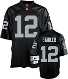 Ken Stabler Reebok EQT Replithentic Throwback Oakland Raiders Youth Jersey - Large (14-16)
