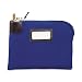 MMF Industries Seven-pin Security/Night Deposit Bag with 2 keys, Cotton Duck, 11 x 8-1/2 Inches, Royal Blue (2330881W08)
