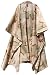 Tri-Color Desert Camouflage Rip-Stop Waterproof Rain Poncho