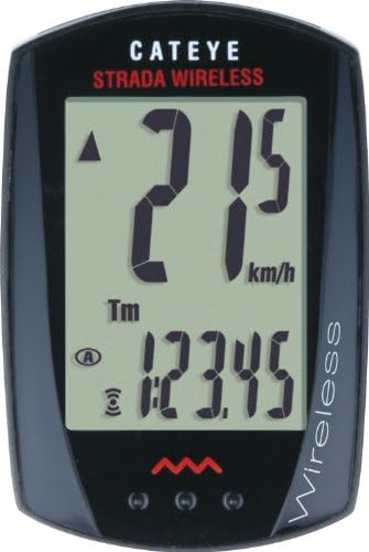 CatEye Strada Wireless Bicycle Computer (Black) CC-RD300W