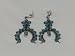 Turquoise Sterling Silver Post Earrings - ER-0069
