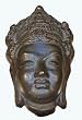 Antique Iron Mask / Buddha Mask / Budhist Altar