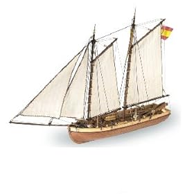 【クリックで詳細表示】Amazon.co.jp ｜ アルテサニア社 木製帆船組立てキットPrincipe de Asturias， lancha del Comandante [品番22150] ｜ おもちゃ 通販