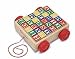 Melissa & Doug Classic abc 123 Building Block Cart