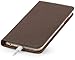 StilGut Talis Italian-Series, Leather Wallet Case for Apple iPhone 6 & iPhone 6s (4.7''), Fango