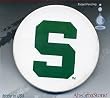 AutoCoaster ~ Michigan State Spartans ~ Tile Drink Coaster for car cupholder ...