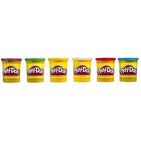 Play Doh - 4 Tubs Original + 2