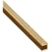 Brass C260 U-Channel, Precision, ASTM-B16