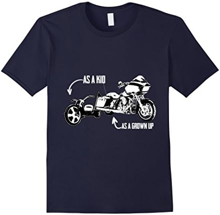 Men's Road Glide Bagger Motorcycle Evolution Big Wheel Tshirt 3XL Navy