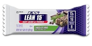 EAS Lean 15 Nutritional Bars, Chocolate Mint (Pack of 12)