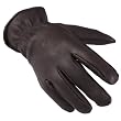 Daxx Dark Brown Deerskin Leather Thinsulate Lined Gloves