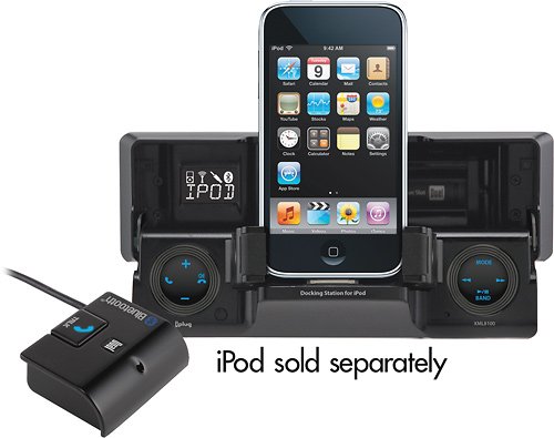 Dual Electronics CP8160 In-Dash iPod � Docking Station with AUX input and Bluetooth Wireless Technology (BTM60 included) On Sale