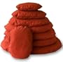 Lex&Max Bezug TIVOLI f�r OVAL Hundekissen-F�llung - Gr��e: 60 cm, Farbe: Toffee