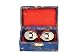 Cloisonne Balls - Silver Chrome Baoding Balls 2"