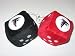 ATLANTA FALCONS Team Logo Pair of FUZZY DICE