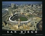 Small Petco Park San Diego Padres Aerial Unframed Print
