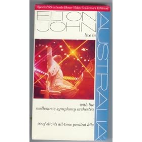 Elton John Live in Australia with the Melbourne Symphony Orchestra [VHS]