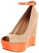 Jessica Simpson Women's Js-Carrack Wedge Sandal,Camel-Neo Orange/Summer Haze-Patent,7.5 M US Jessica Simpson Women's Js-Carrack Wedge Sandal,Camel-Neo Orange/Summer Haze-Patent,7.5 M US