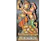 Colorfu Radha Krishna Statue Gift Carved Religious Sculpture