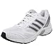 adidas Women's Duramo 2 Running Shoe,White/Silver/Black,8.5 M