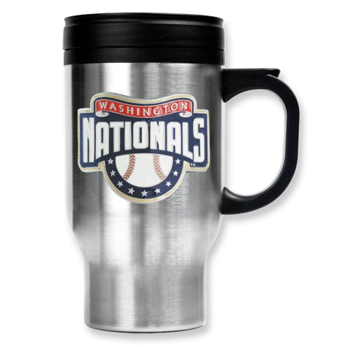 Washington Nationals 16oz Stainless Steel Travel Mug