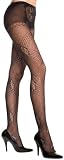 diamond design lace pantyhose