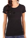 Converse Damen T-Shirt Monochrome New, black, S
