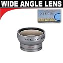 0.45x Digital Wide Angle Macro Professional Series Lens + DB ROTH Micro Fiber Cloth For The Canon Powershot SD990 SD950 SD900 SD890 SD880 SD870 SD850 SD800 SD790 SD700 SD40 Digital Cameras