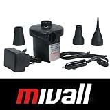 Produkt-Bild: Outdoor Pumpe 230V,12V Kfz Anschlu&szlig; elektrische Luftpumpe Luftkompressor