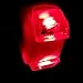 Bright Eyes Silicone Bike Tail Light Rear Safety LED Lights (Red)