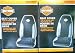 Harley Davidson Seat Cover Set Orange White Bucket Seat