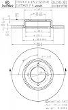 Brembo 25024 Front Disc Brake Rotor