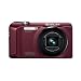 Casio Exilim EX-H30 Digitalkamera (16 Megapixel, 12,5-fach opt. Zoom, 7,6 cm (3 Zoll) Display, Akku f�r bis zu 1.000 Fotos, bildstabilisiert) bordeaux