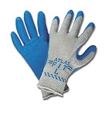 Atlas Fit 300 Size Medium Rubber Coated Glove 12 Pairs