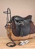 Saddle LANE FOX SHOW SADDLE PACKAGE FLAT SEAT