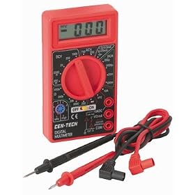 Digital Amp Ohm Volt Meter Ac Dc Voltmeter Multimeter