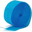 Aqua Blue (Turquoise) Streamer (1 roll)