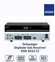 Schwaiger DSR6022011 Digitaler Sat-Receiver, 4-stellige LED-Anzeige, 2xScart, 2xCI, Netzschalter