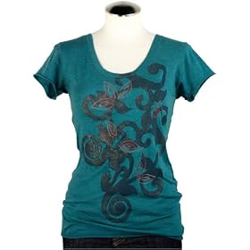 Fossil Graphic Tee - Nicole (Color: Green Bay)