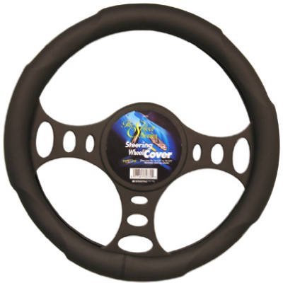 Custom Accessories #39730 Black Contour Wheel Cover